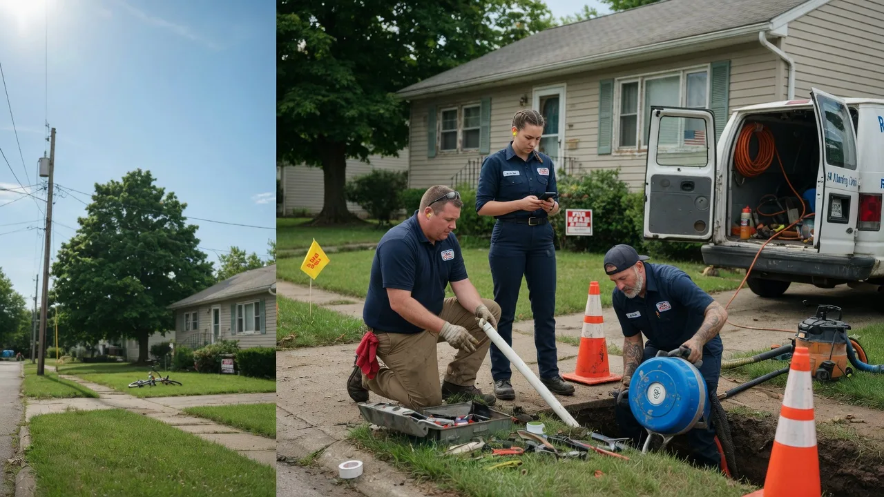 Sewer Line Repair in East Burke, VT near me